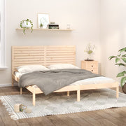 sengeramme 200x200 cm massivt træ