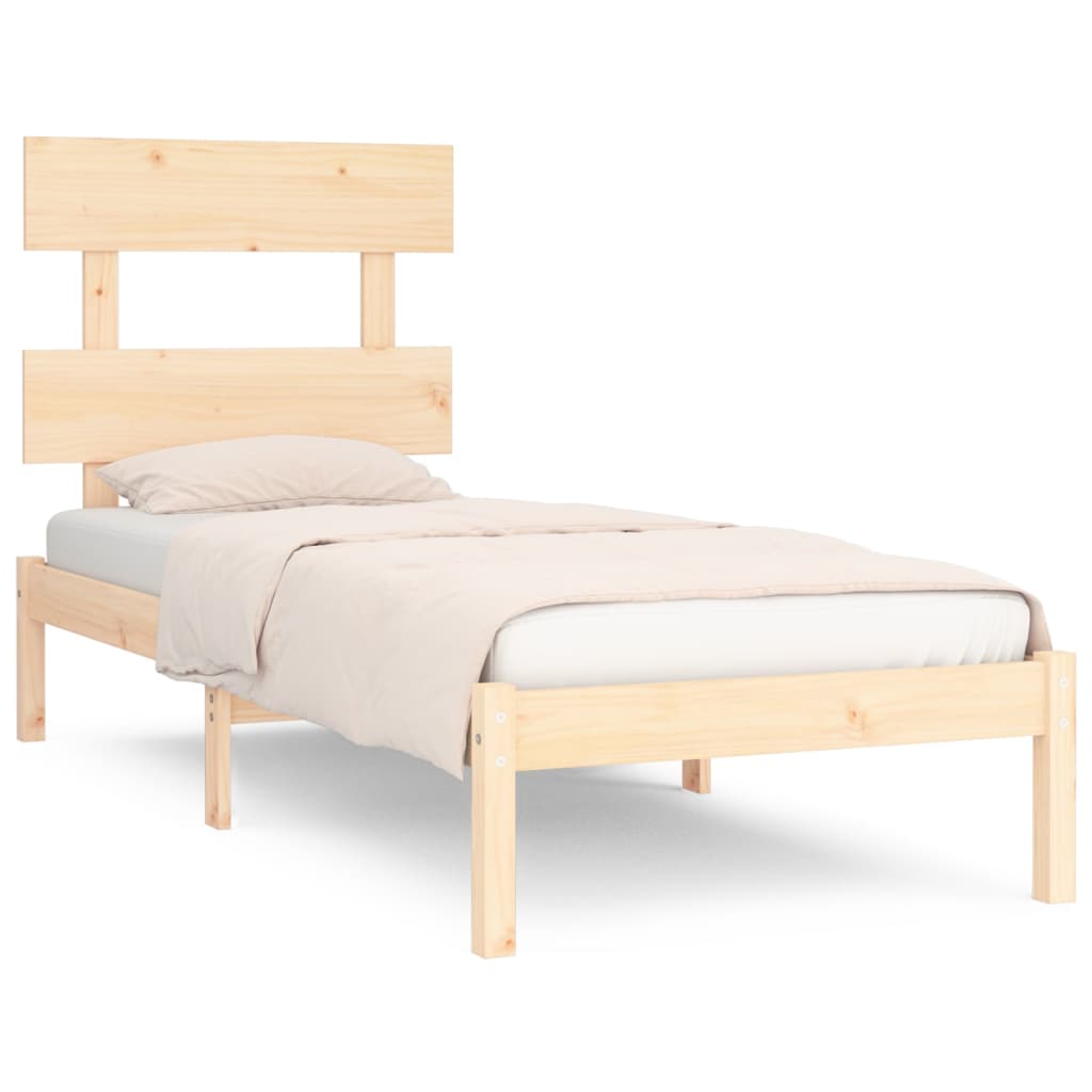 sengeramme 75x190 cm massivt træ