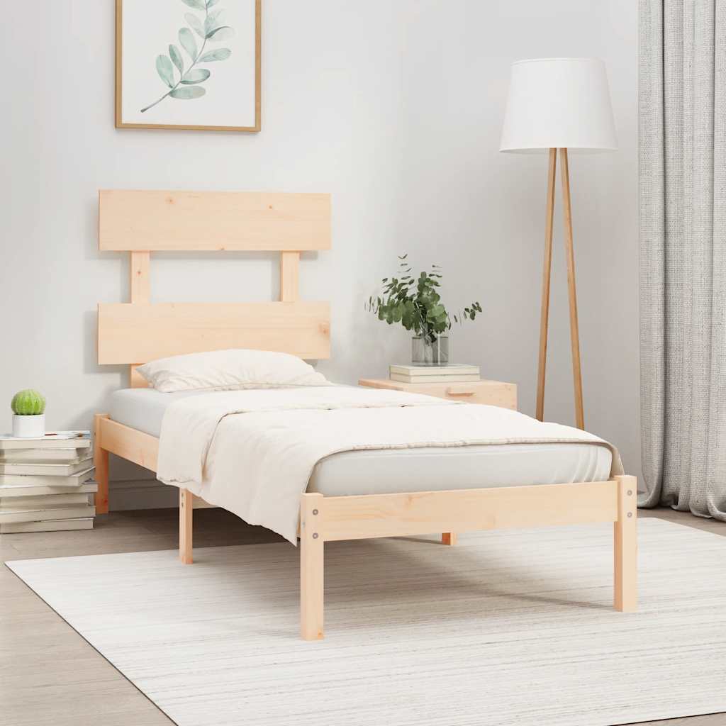 sengeramme 90x190 cm massivt træ