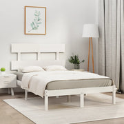 sengeramme 120x200 cm massivt træ hvid