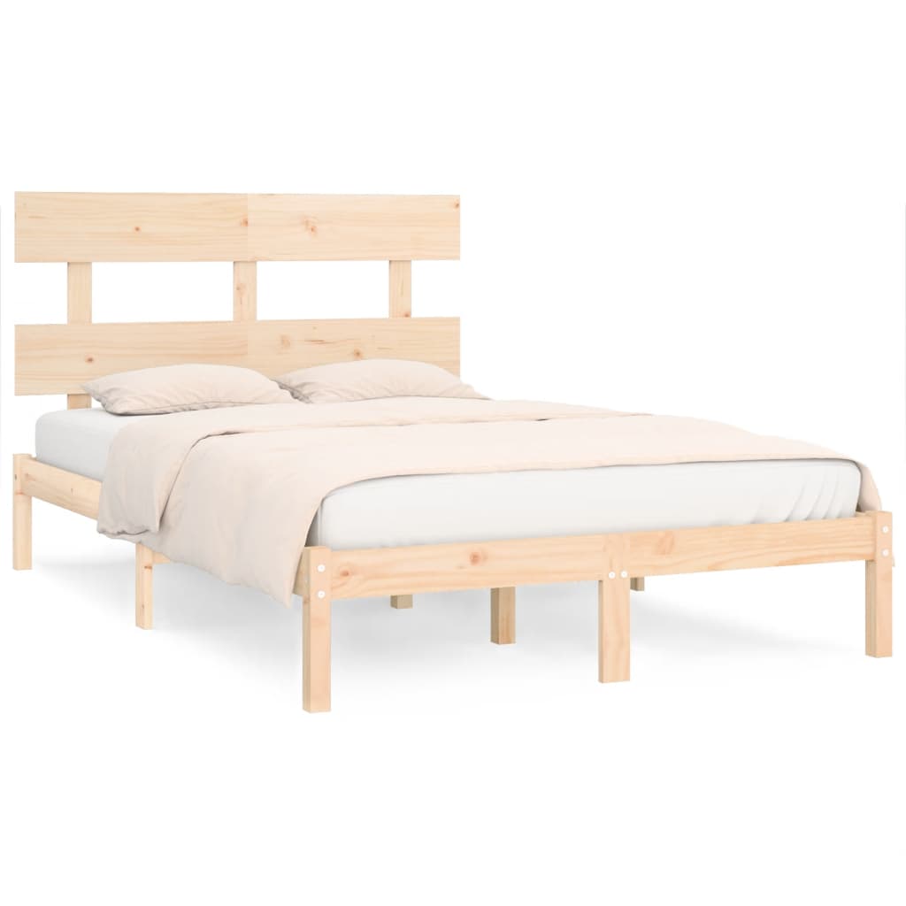 sengeramme 180x200 cm massivt fyrretræ