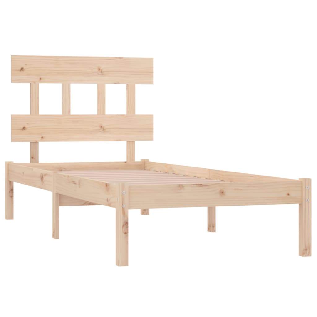 sengeramme 90x190 cm massivt træ