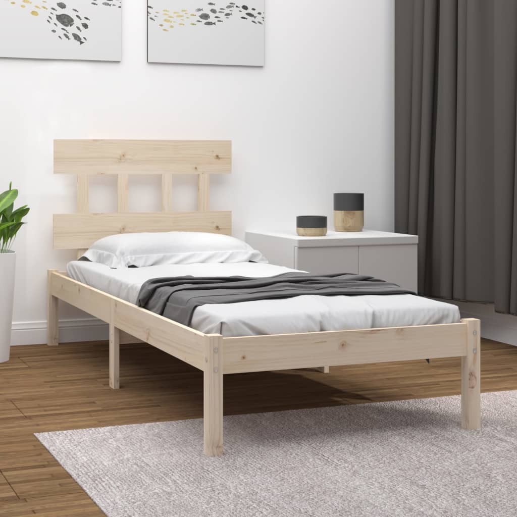 sengeramme 90x190 cm massivt træ
