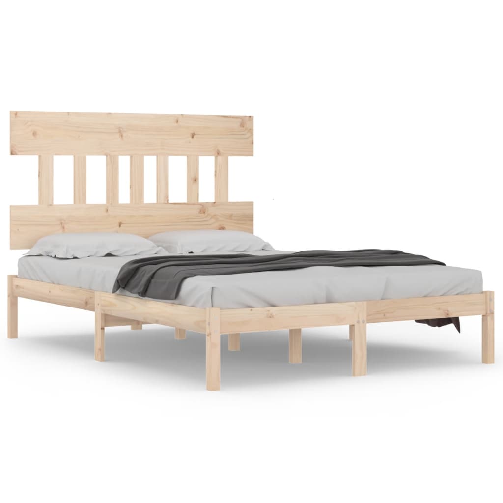 sengeramme 150x200 cm massivt træ