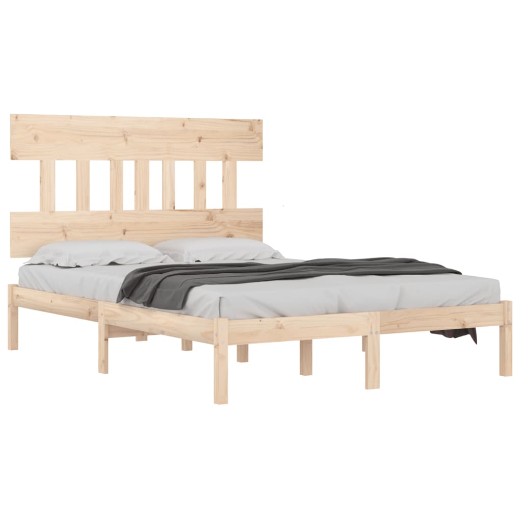 sengeramme 150x200 cm massivt træ