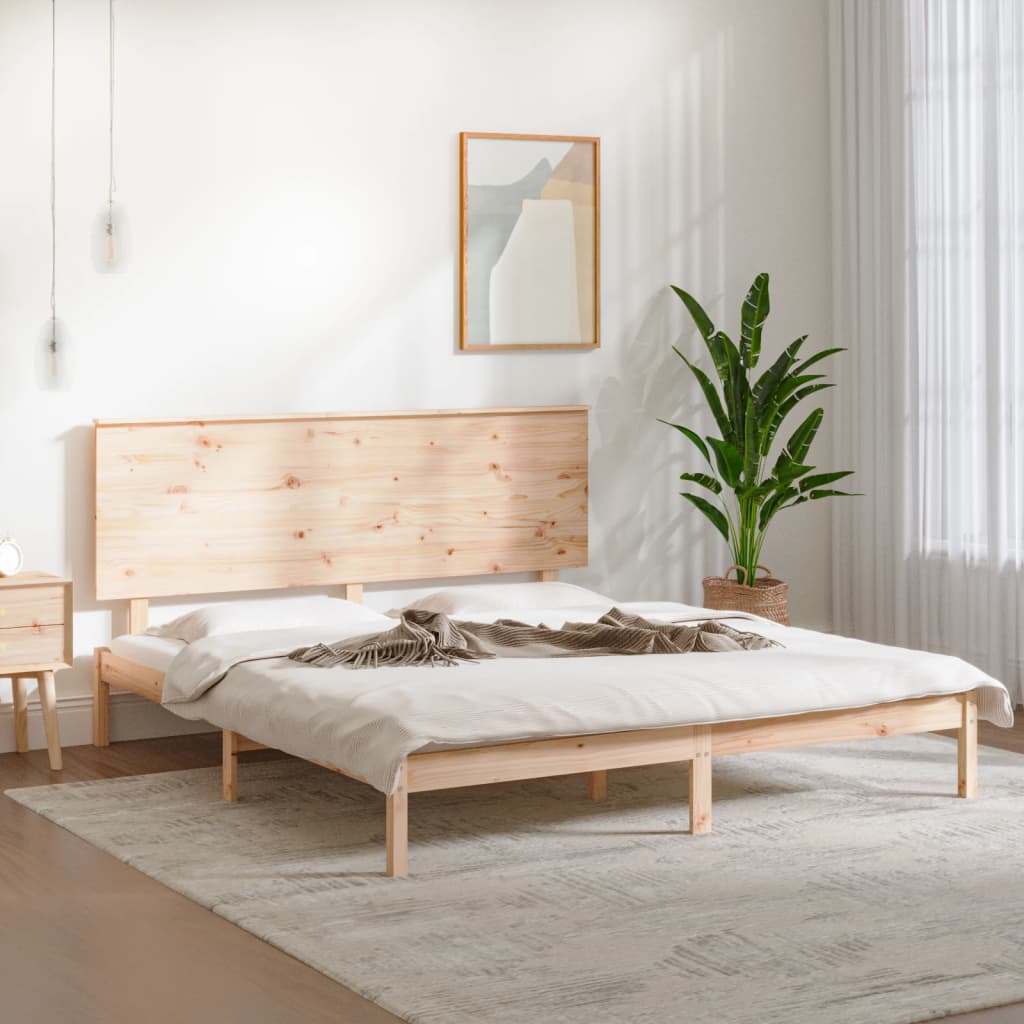 sengeramme 150x200 cm massivt træ
