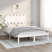 sengeramme 120x200 cm massivt træ hvid