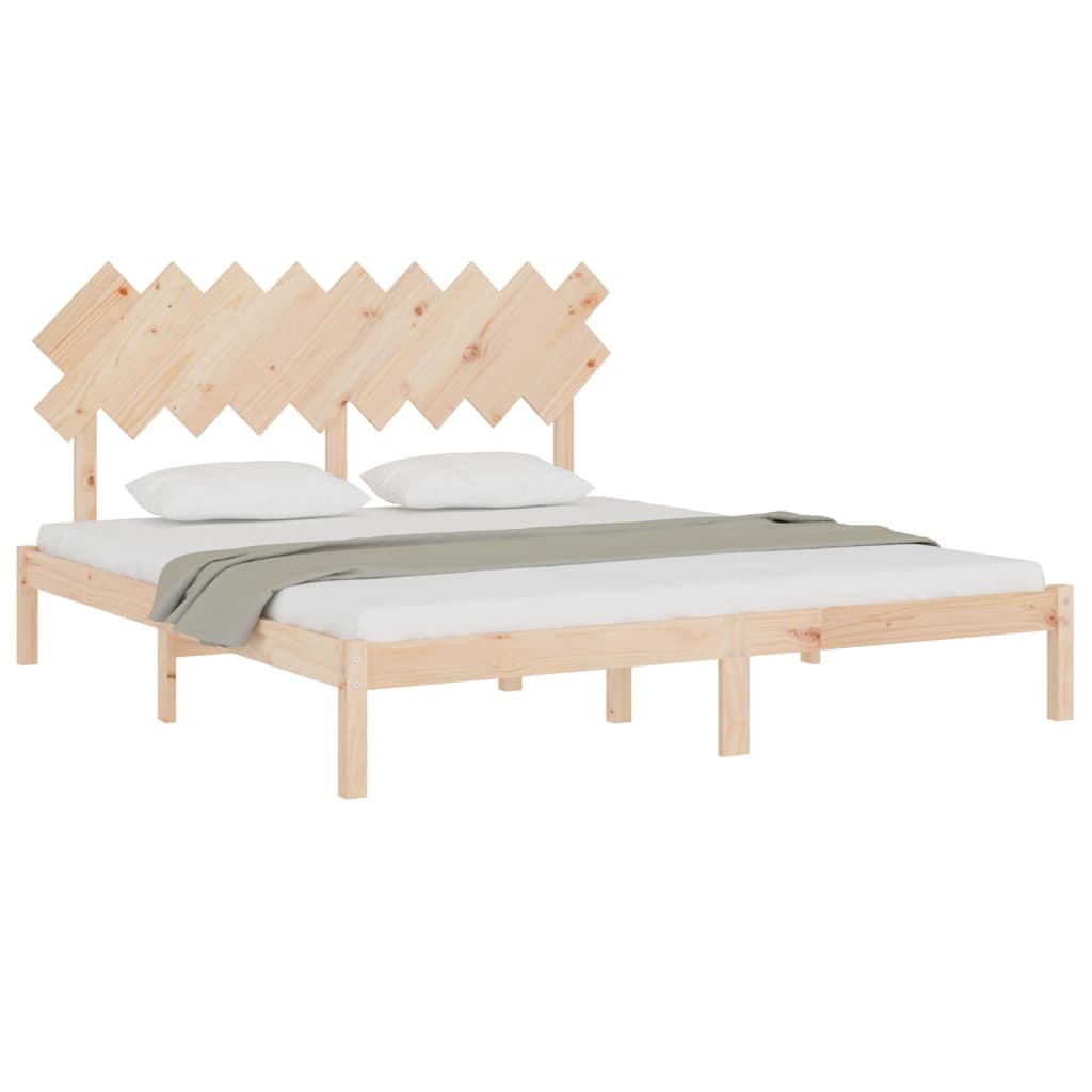 sengeramme 180x200 cm Super King massivt træ