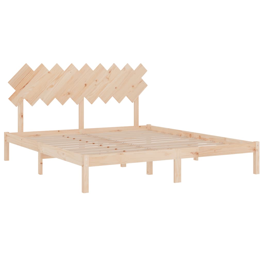 sengeramme 180x200 cm Super King massivt træ