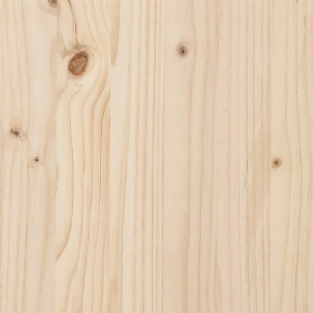 sengeramme 135x190 cm massivt træ