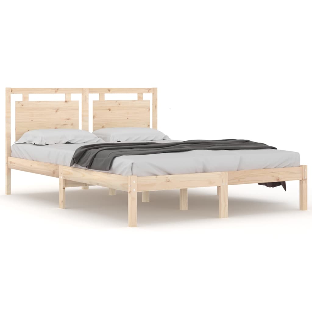 sengeramme 180x200 cm massivt fyrretræ