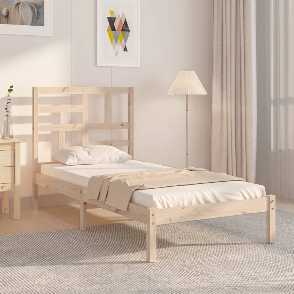 sengeramme 90x190 cm massivt træ