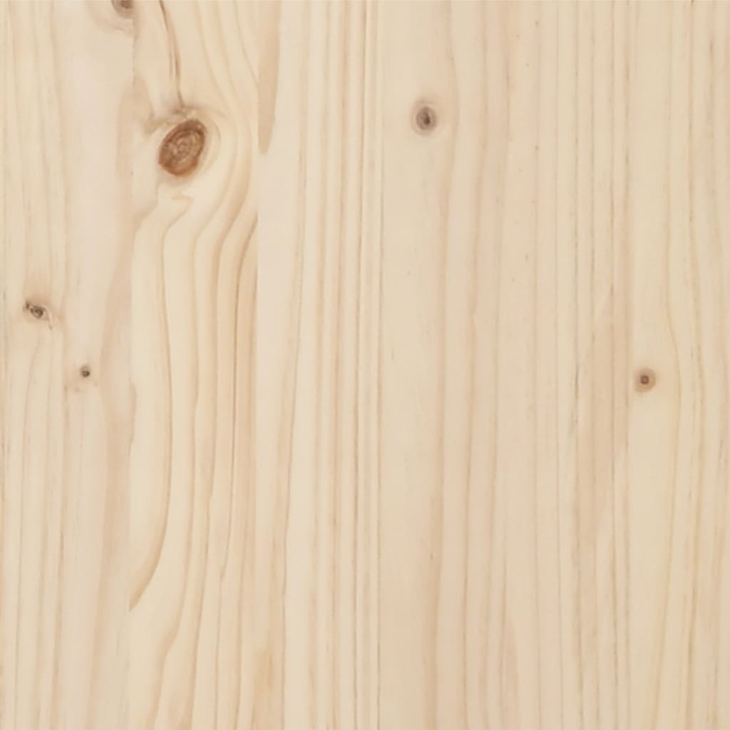 sengeramme 135x190 cm massivt træ