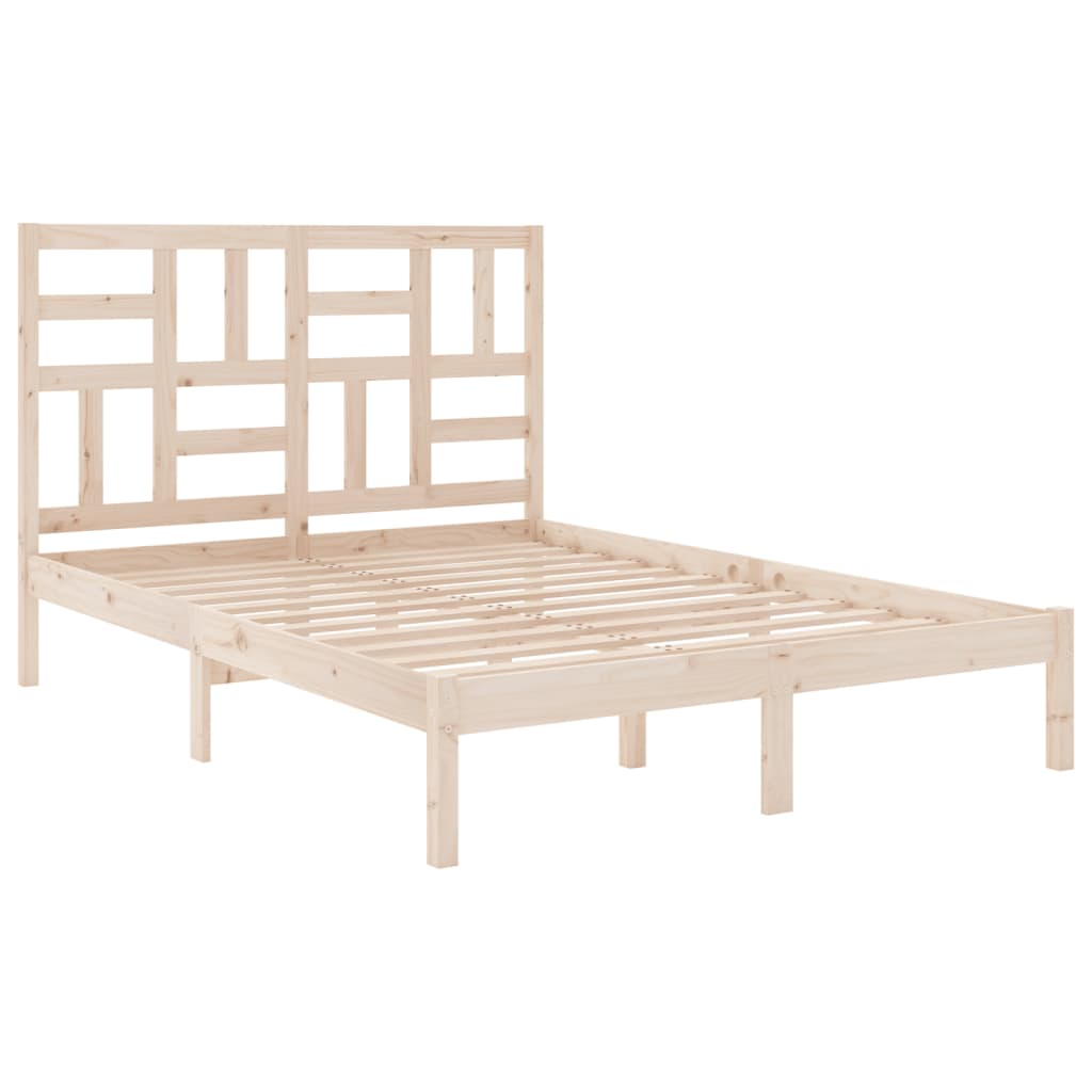 sengeramme 140x190 cm massivt træ