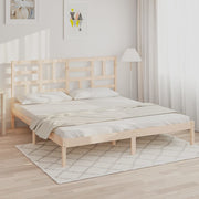 sengeramme uden madras 180x200 cm massivt træ