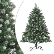 kunstigt juletræ med juletræsfod 150 cm PVC