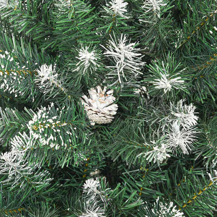 kunstigt juletræ med juletræsfod 240 cm PVC