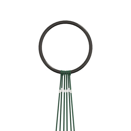 juletræ til flagstang 108 LED'er 180 cm varmt hvidt lys