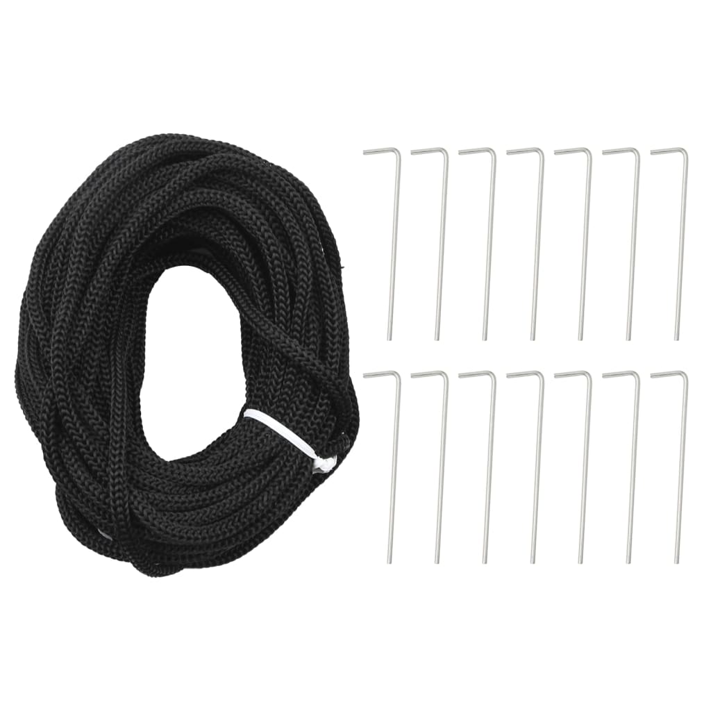 juletræ til flagstang 1134 LED'er 800 cm farverigt lys