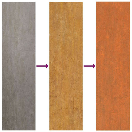højbed 100x40x45 cm cortenstål rustfarvet