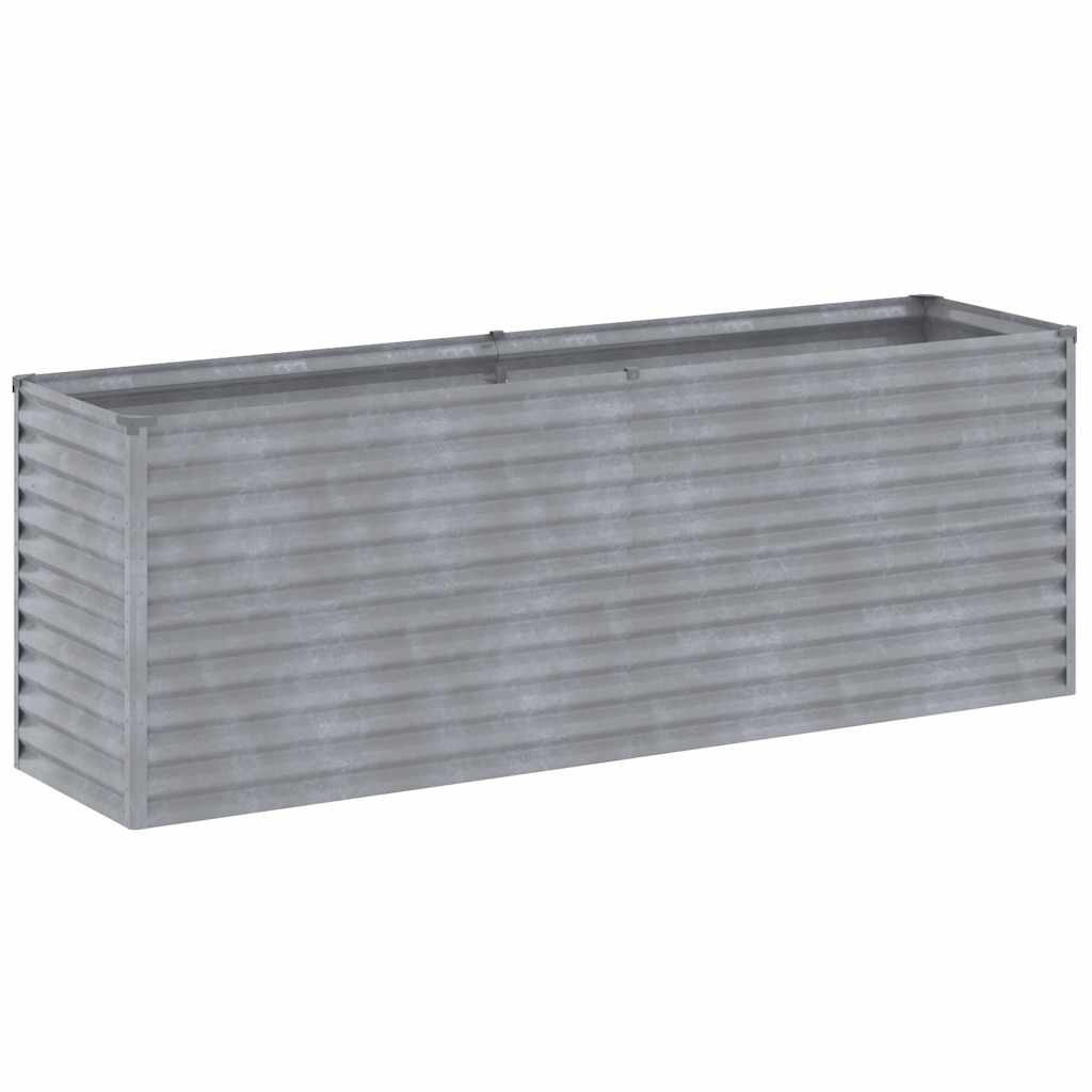 højbed til haven 196x50x69 cm cortenstål