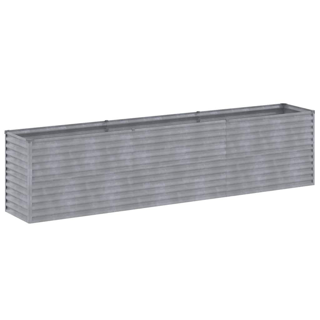 højbed til haven 291x50x69 cm cortenstål