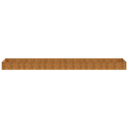 højbed 579x100x36 cm cortenstål