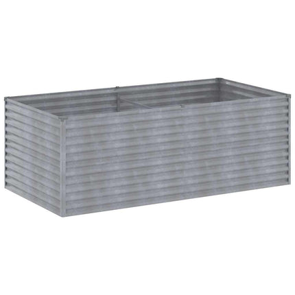 højbed 196x100x69 cm cortenstål
