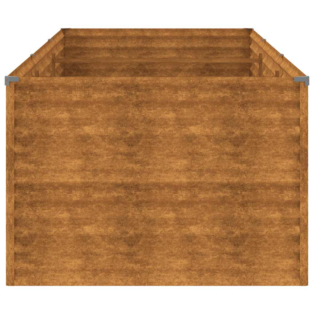 højbed 290x100x69 cm cortenstål