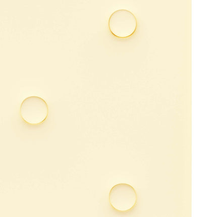 Væghovedgærde 12 stk. Creme Faux læder