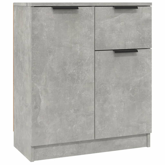 skænk 60x30x70 cm konstrueret træ betongrå