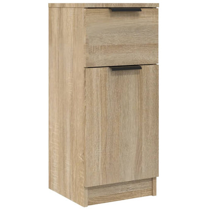 skænk 30x30x70 cm konstrueret træ sonoma-eg