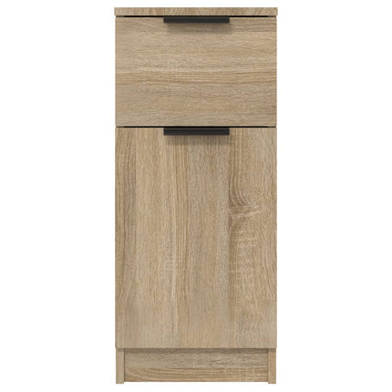 skænk 30x30x70 cm konstrueret træ sonoma-eg