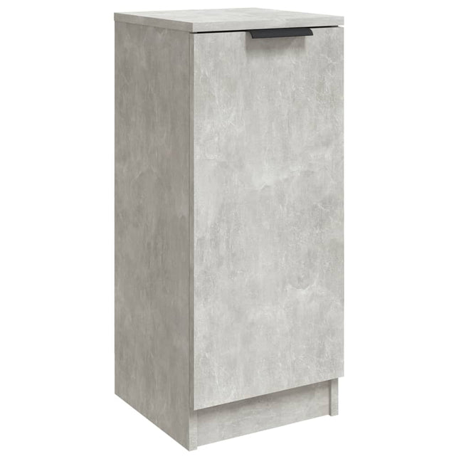 skænk 30x30x70 cm konstrueret træ betongrå