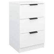 sengebord 40x36x65 cm hvid