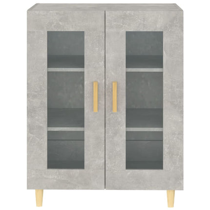 skænk 69,5x34x90 cm konstrueret træ betongrå