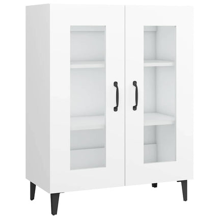 skænk 69,5x34x90 cm konstrueret træ hvid