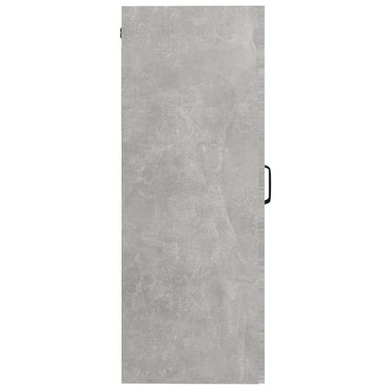 vægskab 69,5x34x90 cm betongrå