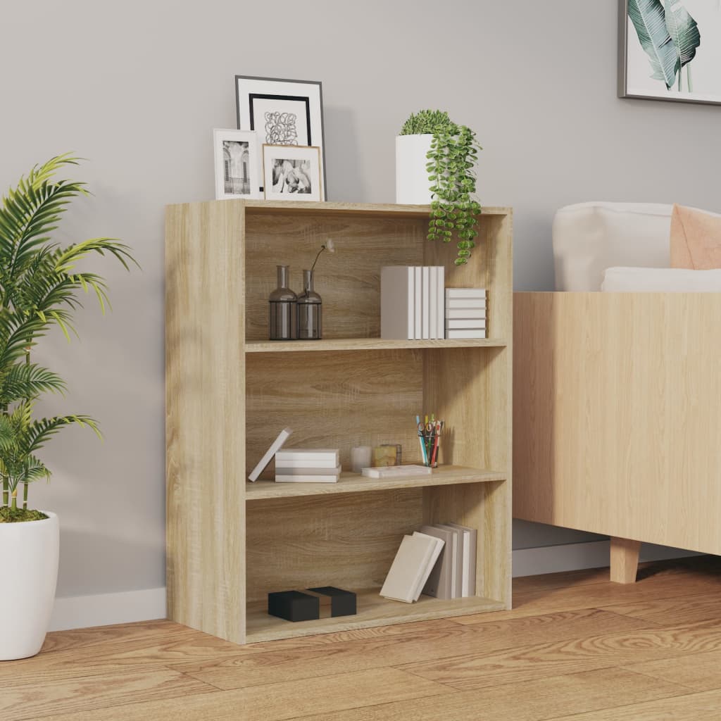 vægskab 69,5x32,5x90 cm sonoma-eg