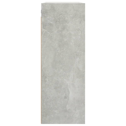 vægskab 69,5x32,5x90 cm betongrå