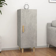 skænk 34,5x34x90 cm konstrueret træ betongrå