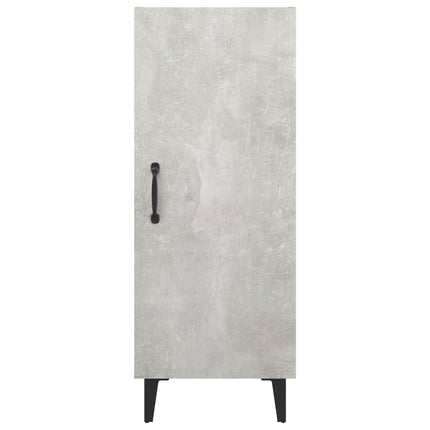 skænk 34,5x34x90 cm konstrueret træ betongrå