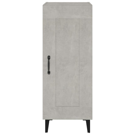 skænk 34,5x34x90 cm konstrueret træ betongrå