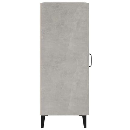 skænk 34,5x34x90 cm konstrueret træ betongrå