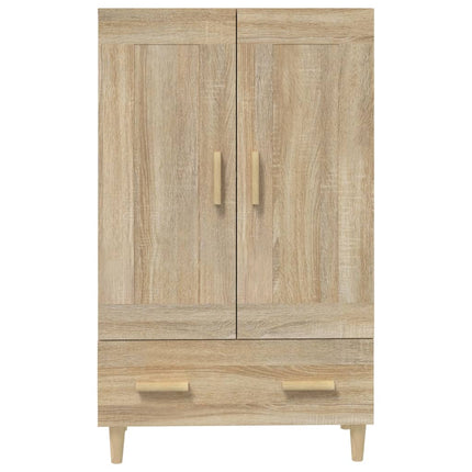 skab 70x31x115 cm konstrueret træ sonoma-eg