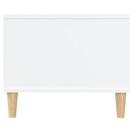 sofabord 102x50x40 cm konstrueret træ hvid