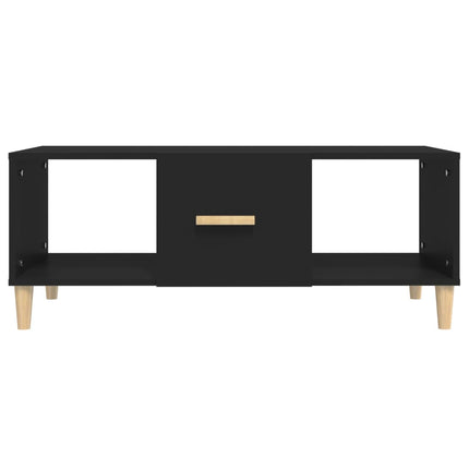 sofabord 102x50x40 cm konstrueret træ sort