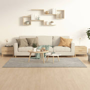 sofaborde 2 stk. 50x50x40 cm konstrueret træ sonoma-eg