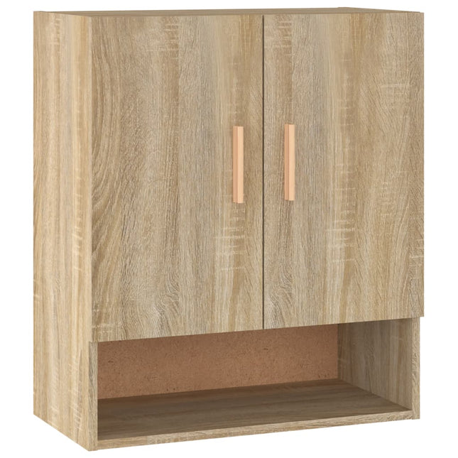 vægskab 60x31x70 cm konstrueret træ sonoma-eg
