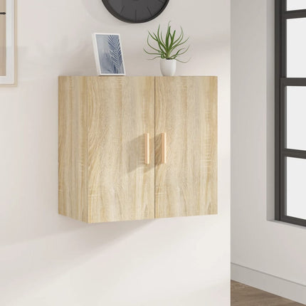 vægskab 60x30x60 cm konstrueret træ sonoma-eg